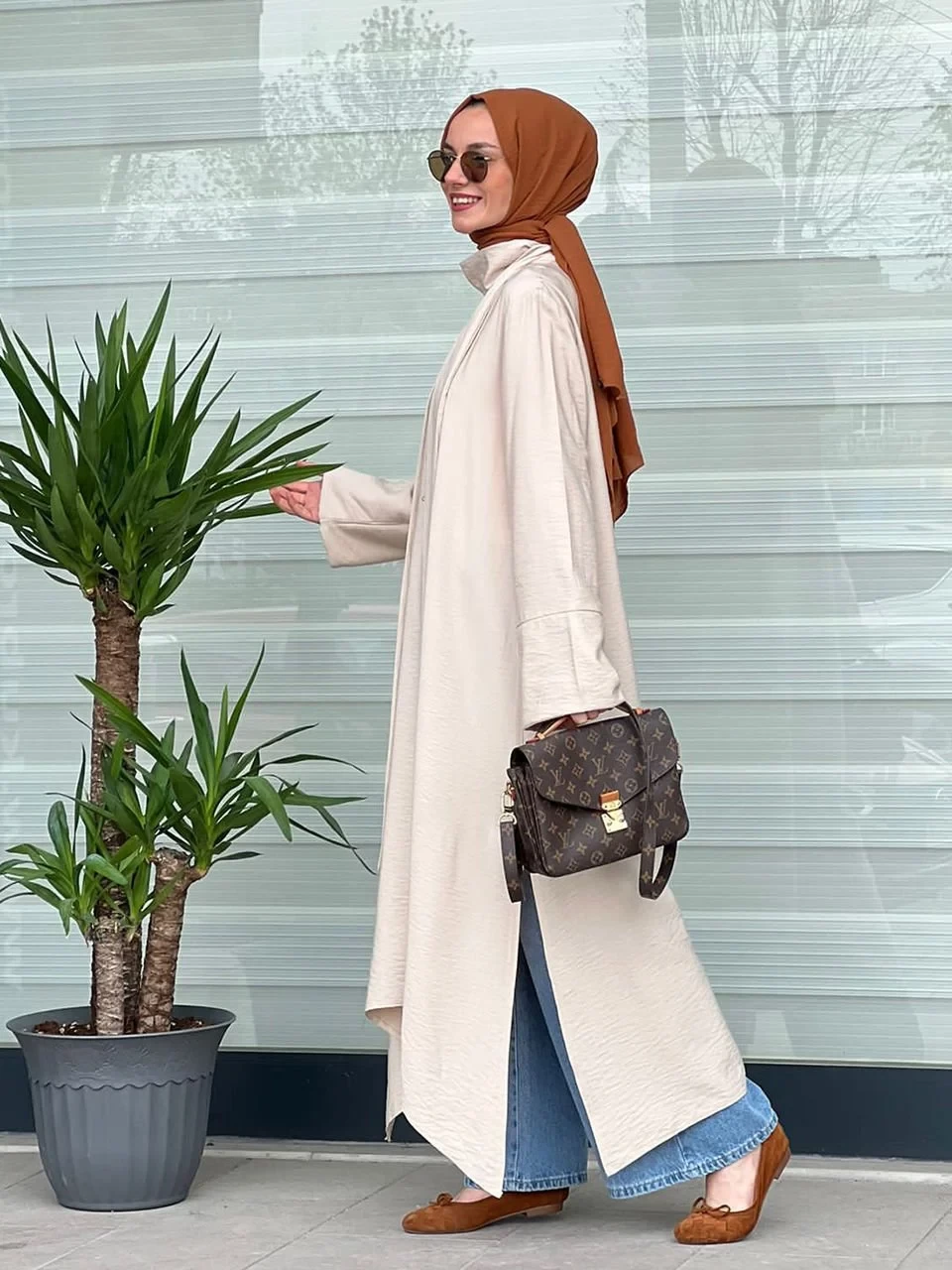 Gabrah Beige Tunic